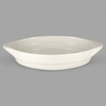 RAK Porcelain Chef's Fusion 40 oz. Sand White Porcelain Frying Pan - 6/Case