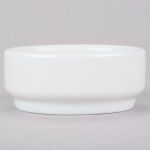 Arcoroc R0852 Candour 2.25 oz. White Porcelain Stackable Bowl by Arc Cardinal - 24/Case Arcoroc R0852 Candour 2.25 oz. White Porcelain Stackable Bowl by Arc Cardinal - 24/Case