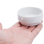 Arcoroc R0852 Candour 2.25 oz. White Porcelain Stackable Bowl by Arc Cardinal - 24/Case Arcoroc R0852 Candour 2.25 oz. White Porcelain Stackable Bowl by Arc Cardinal - 24/Case