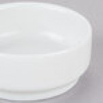 Arcoroc R0852 Candour 2.25 oz. White Porcelain Stackable Bowl by Arc Cardinal - 24/Case Arcoroc R0852 Candour 2.25 oz. White Porcelain Stackable Bowl by Arc Cardinal - 24/Case
