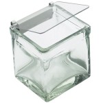 Cal-Mil 1807 Solid Plastic Lid with Stainless Steel Hinge