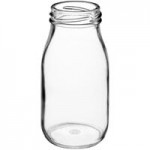 Acopa White Solid Milk Bottle Lid - 12/Case
