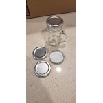 Acopa White Solid Milk Bottle Lid - 12/Case