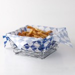 American Metalcraft BNRB68C Square Birdnest Chrome Basket / Riser - 8