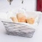 American Metalcraft BNRB68C Square Birdnest Chrome Basket / Riser - 8
