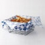 American Metalcraft BNRB68C Square Birdnest Chrome Basket / Riser - 8