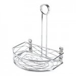 American Metalcraft BNRB68C Square Birdnest Chrome Basket / Riser - 8
