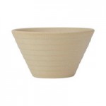 Tuxton VYX-0203 TuxTrendz Zion Matte Beige 2 oz. China Pipkin Ramekin - 48/Case Tuxton VYX-0203 TuxTrendz Zion Matte Beige 2 oz. China Pipkin Ramekin - 48/Case