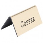 Cal-Mil 228-1-11 Gold Coffee Beverage Tent - 3