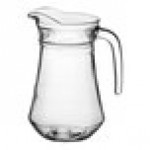 Acopa 34 oz. Glass Pitcher with High Pour Lip