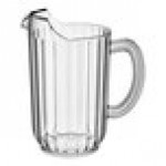 Acopa 34 oz. Glass Pitcher with High Pour Lip