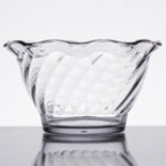 GET DD-50-BL Dessert Time 5 oz. Transparent Blue 3 3/4