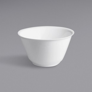 RAK Porcelain Buffet 202.9 oz. White Round Salad Bowl RAK Porcelain Buffet 202.9 oz. White Round Salad Bowl