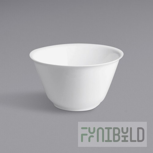 RAK Porcelain Buffet 202.9 oz. White Round Salad Bowl