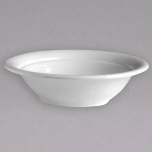Hall China from Steelite International HL19260AWHA 60 oz. Ivory (American White) China Salad / Pasta Bowl - 6/Case Hall China from Steelite International HL19260AWHA 60 oz. Ivory (American White) China Salad / Pasta Bowl - 6/Case