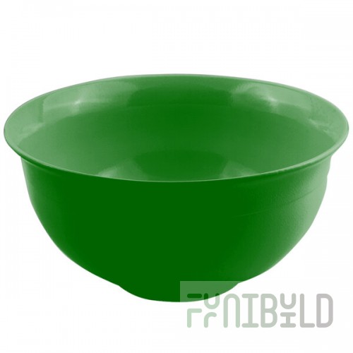 Bon Chef 9131 16 Qt. Calypso Green Sandstone Finish Cast Aluminum Tulip Bowl