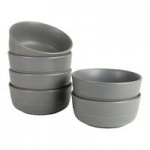 10 Strawberry Street Double Line 36 oz. Round Matte Dark Gray Stoneware Dinner Bowl - 2/Case 10 Strawberry Street Double Line 36 oz. Round Matte Dark Gray Stoneware Dinner Bowl - 2/Case