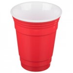 GET To-Go 32 oz. Red Customizable Plastic Reusable Tumbler, Lid, and Straw Set - 24/Case GET To-Go 32 oz. Red Customizable Plastic Reusable Tumbler, Lid, and Straw Set - 24/Case
