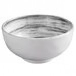Elite Global Solutions D4238R Van Gogh Black 14 oz. Round Melamine Bowl - 6/Case