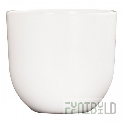 Cal-Mil Oslo 16 oz. White Round Melamine Bowl - 6/Case