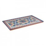 APS Arabesque 23.7 oz. Multicolored Round Melamine Bowl - 12/Case
