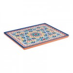 APS Arabesque 23.7 oz. Multicolored Round Melamine Bowl - 12/Case