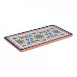 APS Arabesque 23.7 oz. Multicolored Round Melamine Bowl - 12/Case