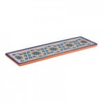 APS Arabesque 23.7 oz. Multicolored Round Melamine Bowl - 12/Case