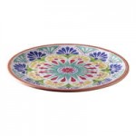 APS Arabesque 23.7 oz. Multicolored Round Melamine Bowl - 12/Case