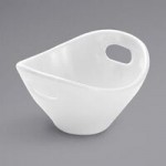 American Metalcraft 2.5 oz. Oval White Mini Melamine Bowl - 20/Case American Metalcraft 2.5 oz. Oval White Mini Melamine Bowl - 20/Case