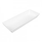 American Metalcraft AWMSQ117 Endurance 228 oz. Square Melamine Serving Bowl - Antique White American Metalcraft AWMSQ117 Endurance 228 oz. Square Melamine Serving Bowl - Antique White