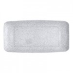 Acopa Cavern 4 oz. Light Gray Round Melamine Bowl - 24/Case