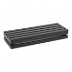 Cal-Mil 1943-3-96 Midnight Rectangle Crate Riser - 20