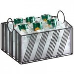Cal-Mil 432-3-15 Portland White Wire Square Riser - 12