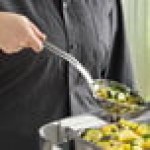 Vollrath 46731 Miramar® 6 oz. Stainless Steel Open Handle Slotted Oval Serving Spoon Vollrath 46731 Miramar® 6 oz. Stainless Steel Open Handle Slotted Oval Serving Spoon