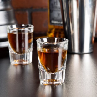 Libbey 5126 2 oz. Customizable Fluted Shot Glass - 12/Pack