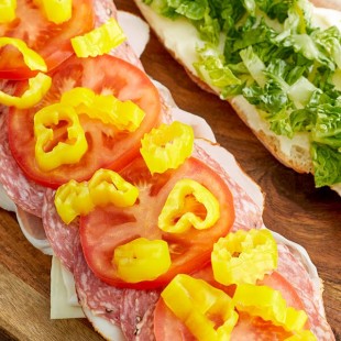 Hometown Provisions Mild Banana Pepper Rings 1 Gallon - 4/Case Hometown Provisions Mild Banana Pepper Rings 1 Gallon - 4/Case