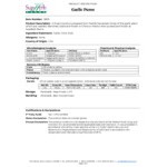 SupHerb Farms Garlic Puree 2 lb. - 2/Case
