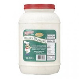 AAK Select Recipe 1 Gallon Creamy Italian Dressing - 4/Case