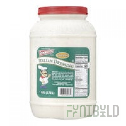 AAK Select Recipe 1 Gallon Creamy Italian Dressing - 4/Case