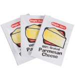 Grated Parmesan Cheese 3.5 Gram Portion Packet - 200/Case Grated Parmesan Cheese 3.5 Gram Portion Packet - 200/Case