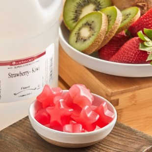 LorAnn Oils Strawberry Kiwi Super Strength Flavor 1 Gallon LorAnn Oils Strawberry Kiwi Super Strength Flavor 1 Gallon