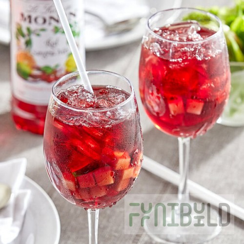 Monin Premium Red Sangria Mix 1 Liter - 4/Case