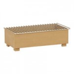 Cal-Mil Renew Faux Wood 4-Compartment Condiment Organizer Cal-Mil Renew Faux Wood 4-Compartment Condiment Organizer