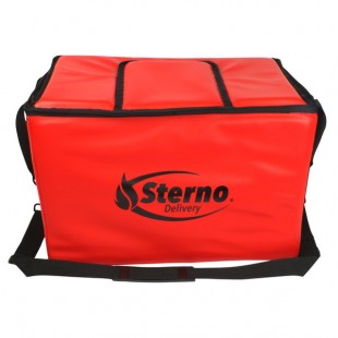 Sterno 70540 Red Medium Stadium Insulated Food Carrier, 18 Sterno 70540 Red Medium Stadium Insulated Food Carrier, 18