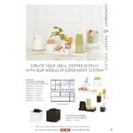 Cal-Mil Classic Black Plastic 3-Tier Cup / Lid Organizer 23187-13 Cal-Mil Classic Black Plastic 3-Tier Cup / Lid Organizer 23187-13