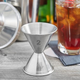 American Metalcraft J263 1.25 oz. & 2 oz. Stainless Steel Jigger American Metalcraft J263 1.25 oz. & 2 oz. Stainless Steel Jigger