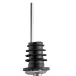 Acopa Angled Stainless Steel Liquor Speed Pourer - 12/Pack Acopa Angled Stainless Steel Liquor Speed Pourer - 12/Pack