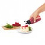 OXO 11219200 Good Grips 6 oz. Clear Standard Chef's Squeeze Bottle with Black Cap OXO 11219200 Good Grips 6 oz. Clear Standard Chef's Squeeze Bottle with Black Cap