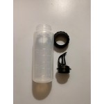 OXO 11219200 Good Grips 6 oz. Clear Standard Chef's Squeeze Bottle with Black Cap OXO 11219200 Good Grips 6 oz. Clear Standard Chef's Squeeze Bottle with Black Cap